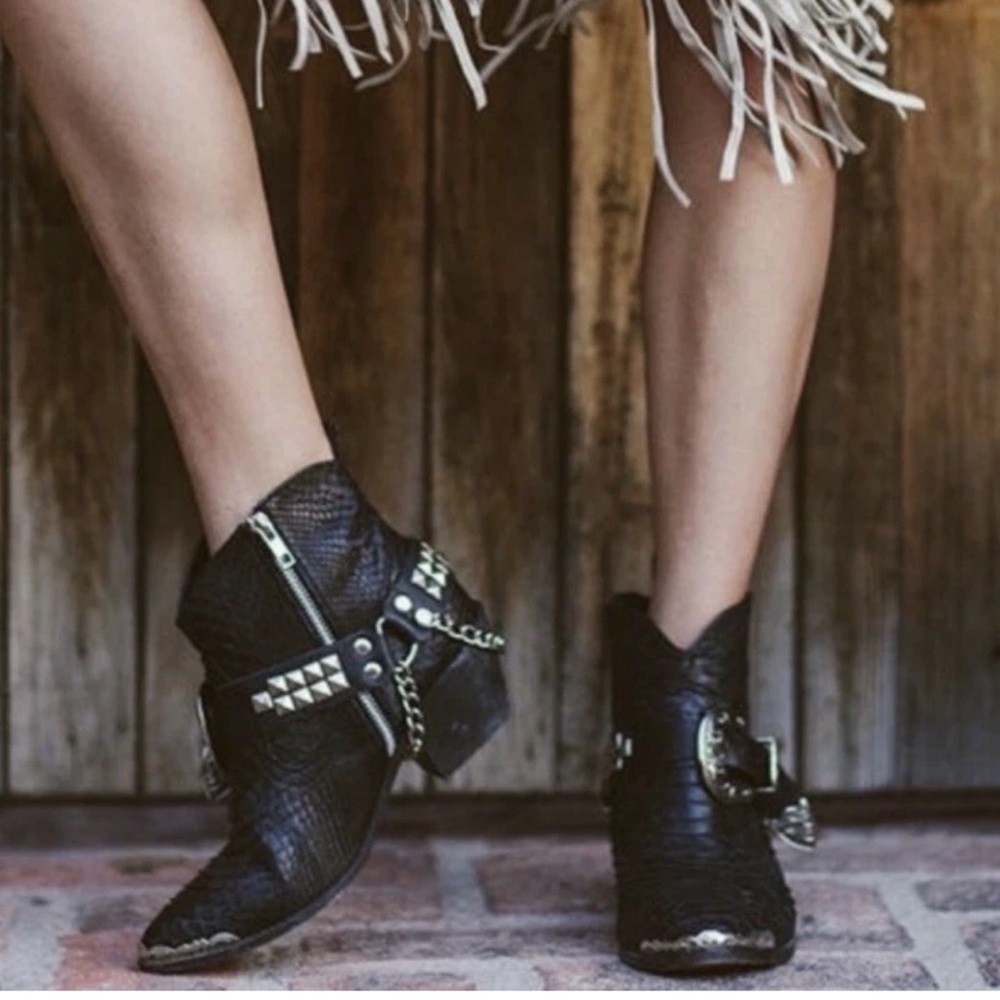 Temporary Price Drop!!!  Spell & The Gypsy Vintage Gypsy Rocker Ankle Boots
